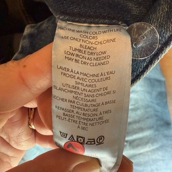 THE COLETTE DENIM CROPPED WIDE-LEG JEANS BY MAEVE Anthropologie NWT Size 30 - Picture 11 of 12